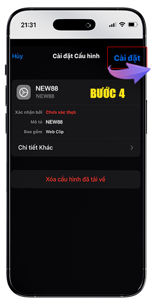 New88 - Hướng dẫn tải app trên điện thoại di động